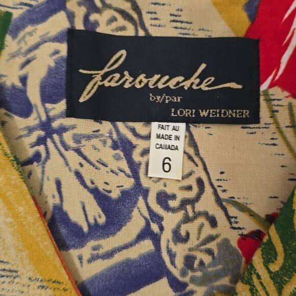 Farouche By Lori Weidner Y2k Tunic Vest Size 6 - Picture 6 of 9